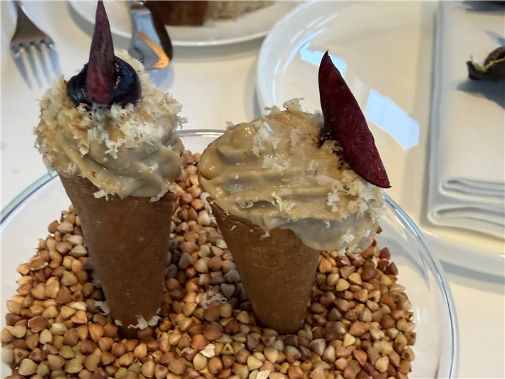 foie gras cornet